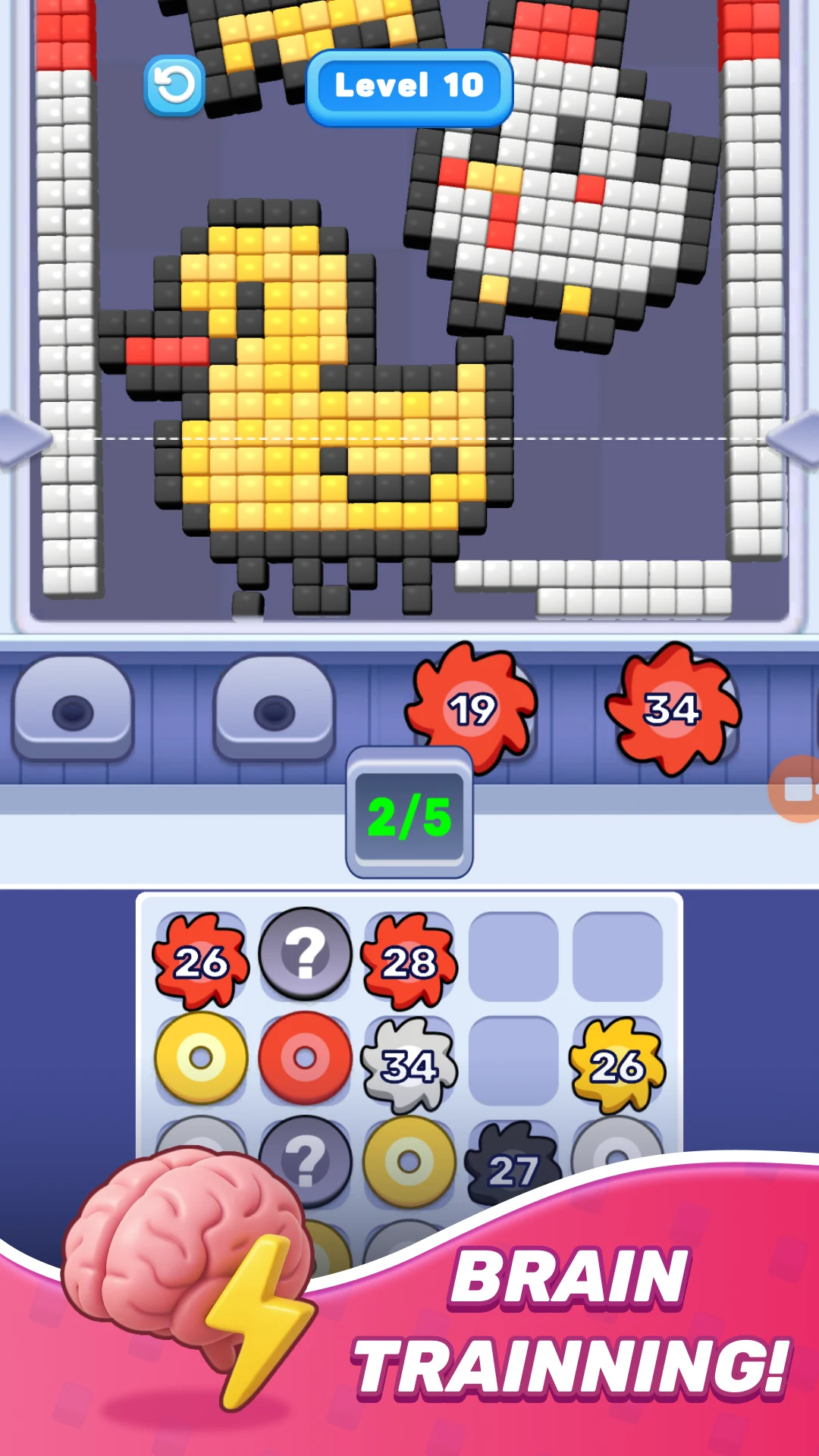 Pixel Pop Saw: Color Jam screenshot
